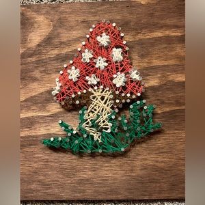 Mushroom String Art